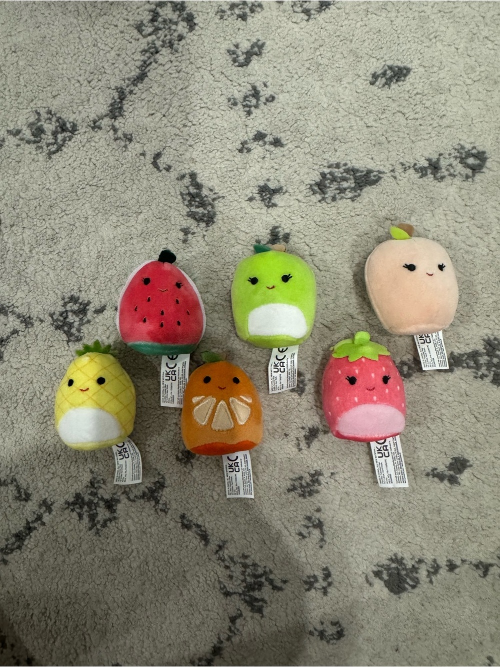 Mini Squishville Squishmallows Soft Plush * Fruit Squad